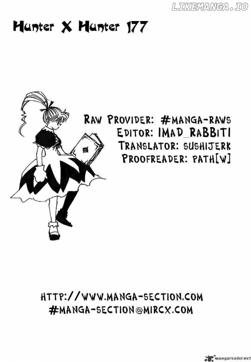 Hunter x Hunter, Chapter 177 image 16